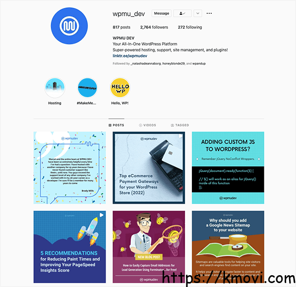 Web Development Agency Instagram