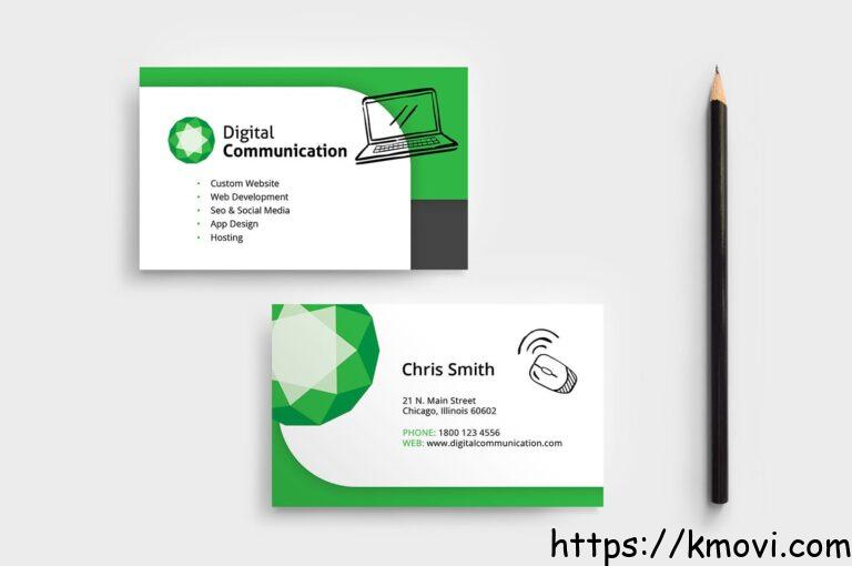 Web Development Company Business Card